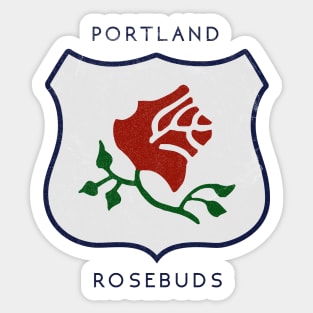 Original Portland Rosebud Hockey 1914 Sticker